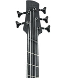 "Exclusiva en Repertorio Wagner Online" Ibanez Bajo Eléctrico 5 Cuerdas SRMS625EX-BKF Negro Mate Multi Escala, Serie SR Iron Label