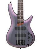 Ibanez Bajo Eléctrico 5 Cuerdas Negro Sombreado Tornasol SR505E-BAB, Serie SR