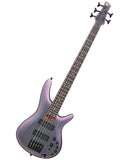 Ibanez Bajo Eléctrico 5 Cuerdas Negro Sombreado Tornasol SR505E-BAB, Serie SR