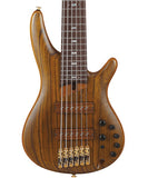 “Exclusiva en Repertorio Wagner Online” Ibanez Bajo Eléctrico 6 Cuerdas Caoba Mate SR5506-MHF con Estuche, SR Prestige