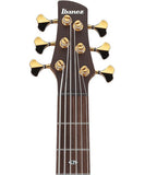“Exclusiva en Repertorio Wagner Online” Ibanez Bajo Eléctrico 6 Cuerdas Caoba Mate SR5506-MHF con Estuche, SR Prestige