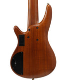 “Exclusiva en Repertorio Wagner Online” Ibanez Bajo Eléctrico 6 Cuerdas Caoba Mate SR5506-MHF con Estuche, SR Prestige