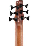 Ibanez Bajo Eléctrico 6 Cuerdas Natural Sombreado Azul Mate SR606E-CTF, Serie SR