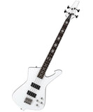 “Exclusiva en Repertorio Wagner Online” Ibanez Bajo Eléctrico SDB3-PW Blanco con Estuche, Sharlee D'Angelo