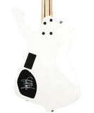 “Exclusiva en Repertorio Wagner Online” Ibanez Bajo Eléctrico SDB3-PW Blanco con Estuche, Sharlee D'Angelo