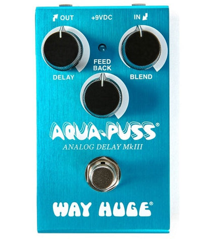 Dunlop Way Huge Pedal de Efecto WM71 Mini Aqua Puss