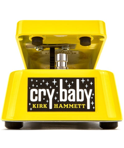 "Exclusiva en Repertorio Wagner Online" Dunlop Pedal de Efecto Cry Baby KH95Y Amarillo Brillante Wah Kirk Hammett Edición Limitada