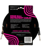 Ernie Ball Cable Braided 6468 Negro/Anaranjado 3.048 Mts. Recto/Recto