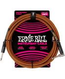 Ernie Ball Cable Braided 6470 Negro/Anaranjado 3.048 Mts. Recto/Angulado