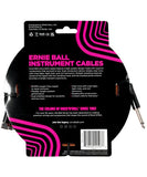 Ernie Ball Cable Braided 6471 Negro/Anaranjado 5.4864 Mts. Recto/Angulado