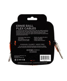 Ernie Ball Cable Flex 6416 Anaranjado 3.048 Mts. Recto/Recto