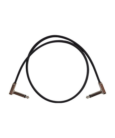 Ernie Ball Cable Flat Ribbon 6228 Negro 0.6096 Mts. Angulado/Angulado
