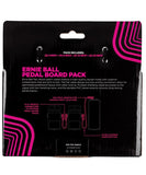 Ernie Ball Cables Flat Ribbon 6387 Blanco Angulado/Angulado, 10 Piezas, Pedal Board Multi-Pack