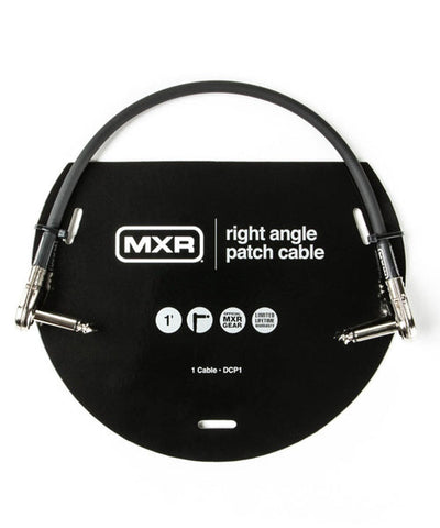 Dunlop Cable MXR 0.30 Mts. DCP1 Negro Angulado/Angulado