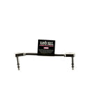 Ernie Ball Cable Estéreo Flat Ribbon 6410 Negro 0.6096 Mts. Angulado/Angulado, 1pza