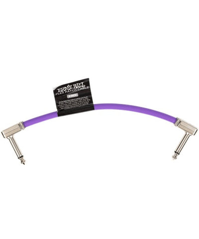 Ernie Ball Cable Flex Patch 6447 Morado 0.1524 Mts. Angulado/Angulado, 1 Pza