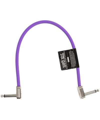 Ernie Ball Cable Flex Patch 6448 Morado 0.3048 Mts. Angulado/Angulado, 1 Pza