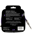 Ernie Ball Cable Flex 6466 Morado 6.10 Mts. Recto/Angulado