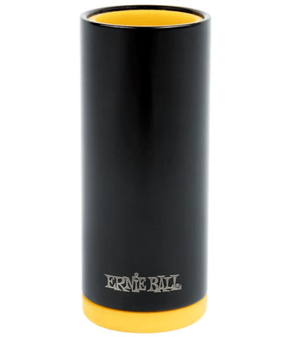 Ernie Ball Comfort Slide para Guitarra 4287 Laton Cromado Negro, Pequeño
