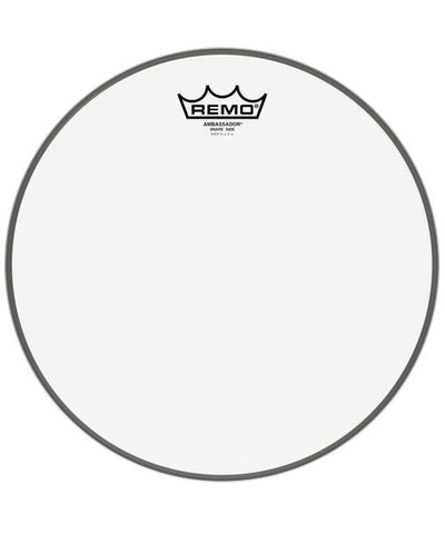Remo Parche 10" Clear Bordonero SA-0110-00 Ambassador Hazy Snare Side
