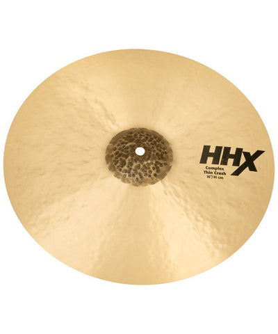 Sabian Platillo HHX Complex 16" 11606XCN Thin Crash