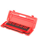 BACK TO SCHOOL - PAQ 1 - Hohner Melódica C943274S; Bach Cuaderno 3-CV Pautado; Blessing Flauta Dulce Soprano QM8AIV