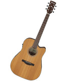 Ibanez Guitarra Electroacústica Cedro Mate AW65ECE-LG, Serie Artwood