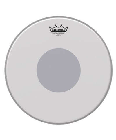 Remo Parche 8" CS-0108-10 Controlled Sound Centro Negro Aspero