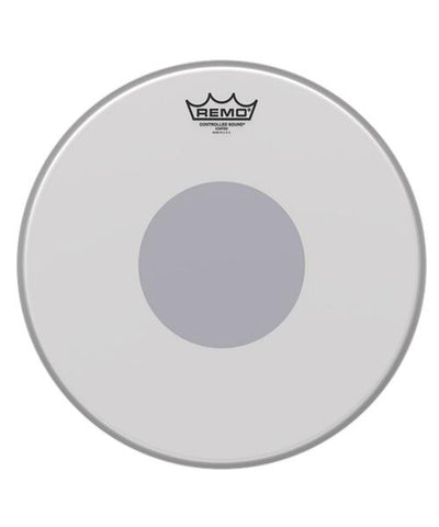 Remo Parche 10" CS-0110-10 Controlled Sound Centro Negro Aspero