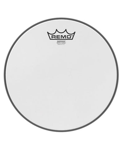 Remo Parche 14" BE-0814-WS Emperor White Suede