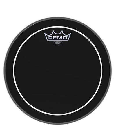 Remo Parche 10" ES-0610-PS Pinstripe Ebony Doble Capa Negro