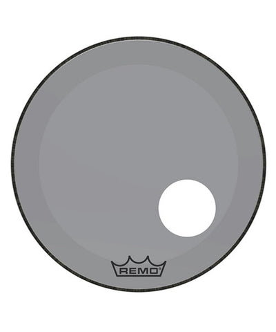 Remo Parche 22" P3-1322-CT-SMOH Powerstroke 3 Colortone con Perforación 5" Gris