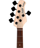 Sterling S.U.B. Series Bajo Eléctrico 5 Cuerdas Negro Mate ST-RAY5HH-SBK-J1, StingRay 5 HH