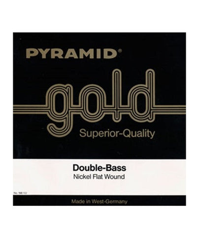 Pyramid Cuerda 198 104 para Contrabajo 4/4, 4A (E "Mi"), Gold