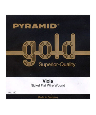 Pyramid Cuerda 140 104 para Viola 4/4, 4A (C "Dol"), Gold
