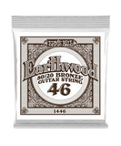 Ernie Ball Cuerda "Earthwood 80/20" 1446(6) para Guitarra Acústica, Calibre 0.046, Bronce