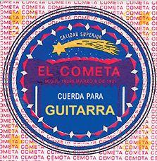 El Cometa Encordadura para Guitarra Acústica 506 Acero con Borla
