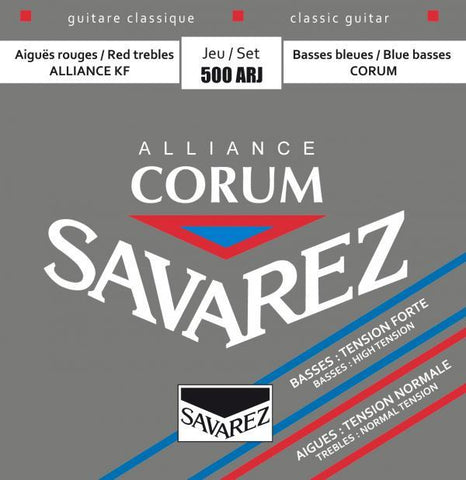 Savarez Encordadura Para Guitarra Clásica (Tensión Mixta) 500ARJ Alliance Corum