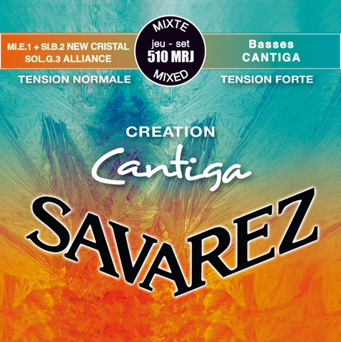 Savarez Encordadura Para Guitarra Clásica (Tensión Mixta) 510MRJ Creation Cantiga