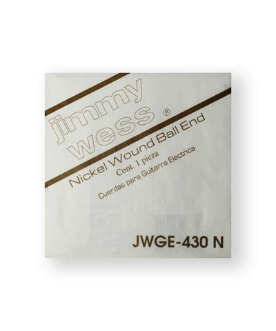 Jimmy Wess Cuerda 430N(12) para Guitarra Eléctrica, Calibre 0.030, Nickel