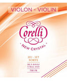 Savarez Encordadura para Violín 700FB Corelli "New Crystal", Tensión Alta