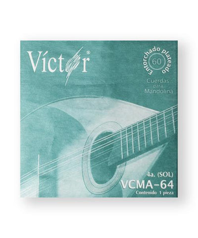 Víctor Cuerda 64(10) para Mandolina, 4A, Entorchado