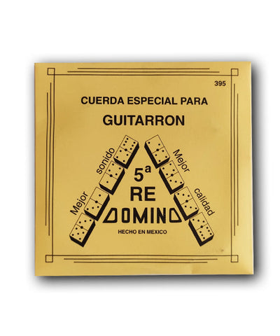 Domino Cuerda 395(12) para Guitarrón, 5A Plateada