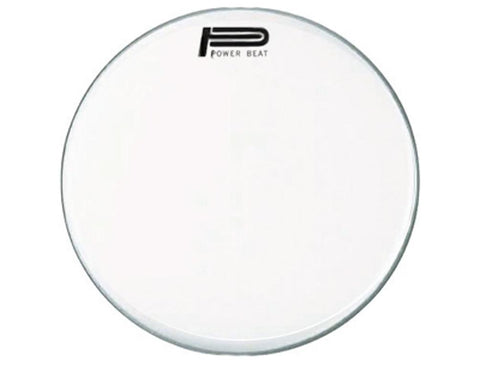 Powerbeat Parche 14" Blanco Liso UK-0214-BA-10P
