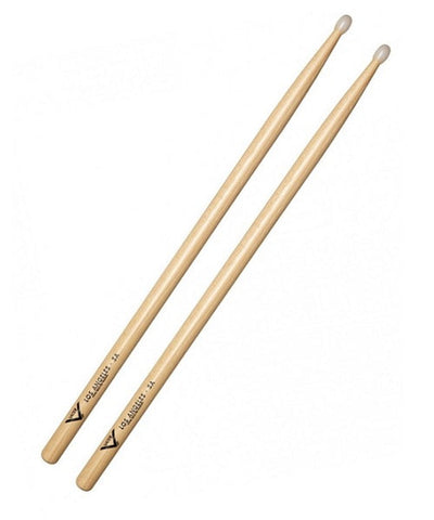 Vater Percussion Baquetas 5A Hickory VH5AN Los Angeles Punta Nylon