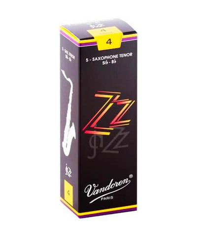 Vandoren Cañas "ZZ" Para Saxofón Tenor 4, SR424(5), Caja Con 5 Pzas