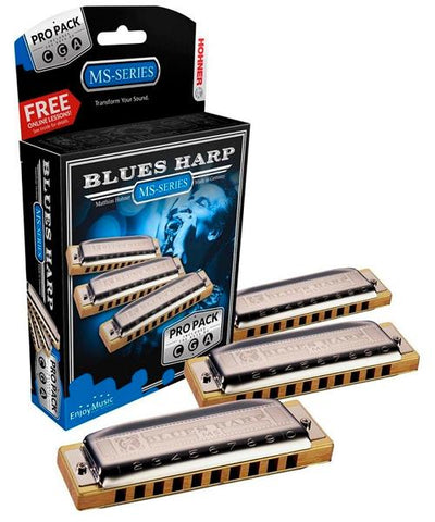 Hohner Armónicas Diatónicas Do/Sol/La Mayor M5330XP Blues Harp