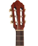 Cort Guitarra Clásica Natural Mate AC50 OP con Funda, Serie Classic Mini