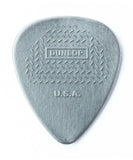 Dunlop Púas Max Grip Nylon Standard 449B.73(36) .73mm, Gris con 10 piezas