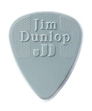 Dunlop Púas Nylon Standard 44B.60(36) .60mm, Gris Claro con 10 piezas